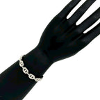 Hermes Chaine D'ancre Bag Bangle 925 Sterling Silver — view 2