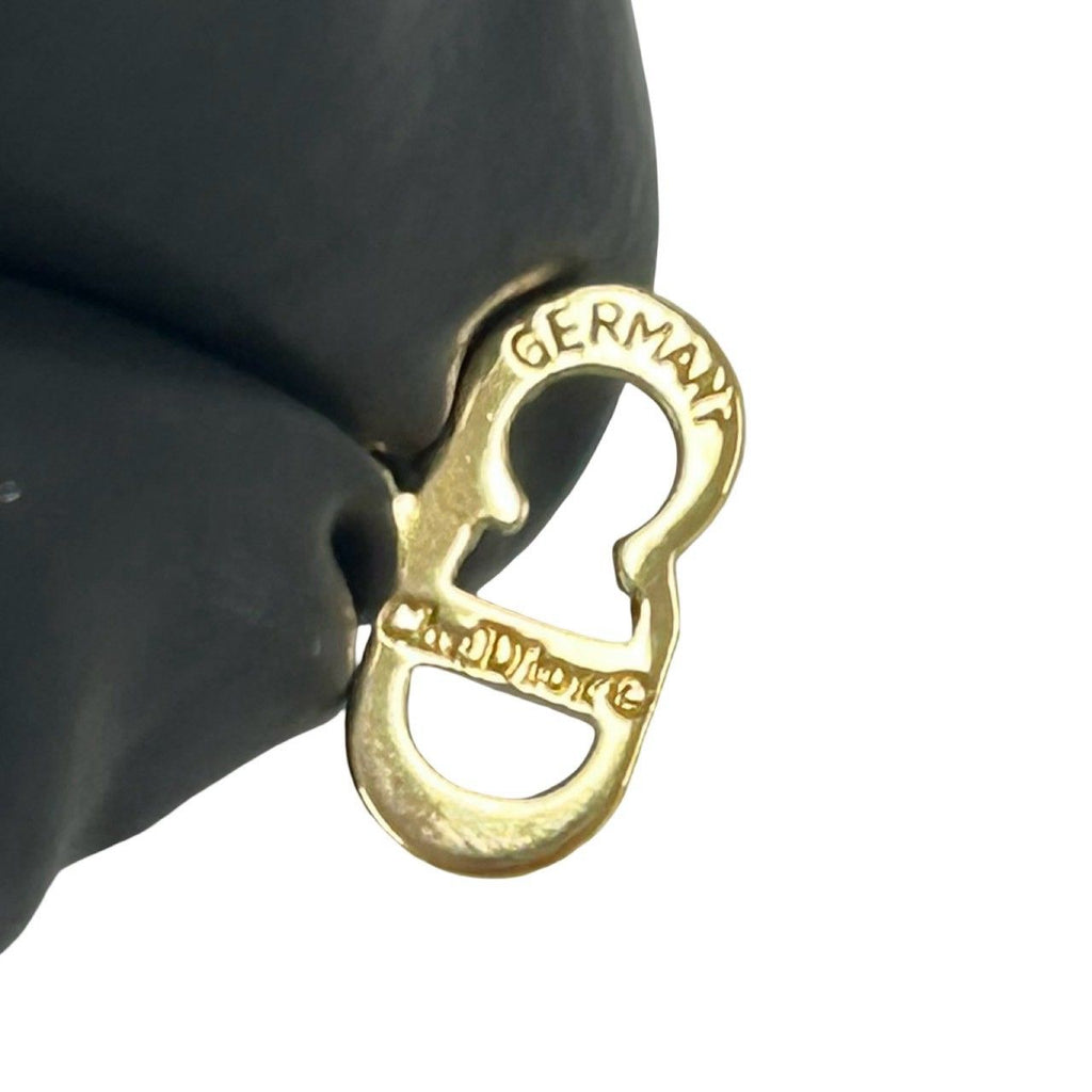 Dior Vintage CD Logo Necklace Gold — view 3