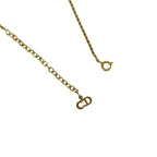 Dior Vintage CD Logo Necklace Gold — view 5