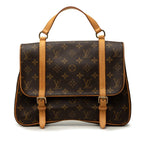 Louis Vuitton Monogram Marelle Sac a Dos Handbag Brown Leather