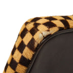 Louis Vuitton Damier Sauvage Gazelle Pochette Crossbody Shoulder Bag Brown — view 4