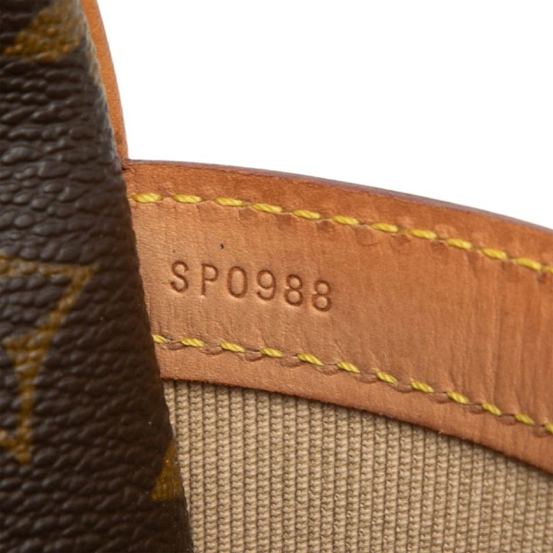 Louis Vuitton Monogram Reporter PM Crossbody Shoulder Bag Brown Leather — view 6