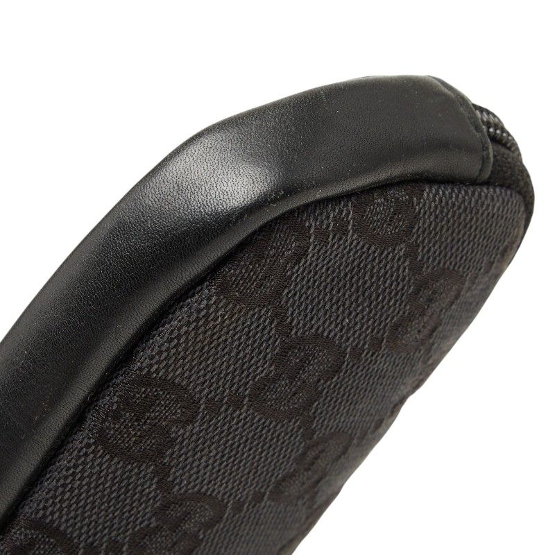 Gucci GG Canvas Pouch Case Black — view 4