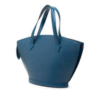 Louis Vuitton Epi Saint Jacques Handbag Toledo Blue Leather — view 2