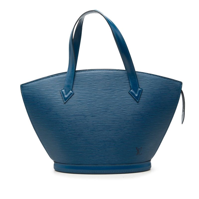Louis Vuitton Epi Saint Jacques Handbag Toledo Blue Leather