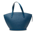 Louis Vuitton Epi Saint Jacques Handbag Toledo Blue Leather