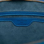 Louis Vuitton Epi Saint Jacques Handbag Toledo Blue Leather — view 5