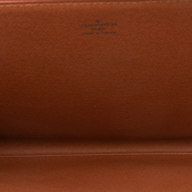 Louis Vuitton Epi Poche Document Clutch Cipango Gold Brown Leather — view 4