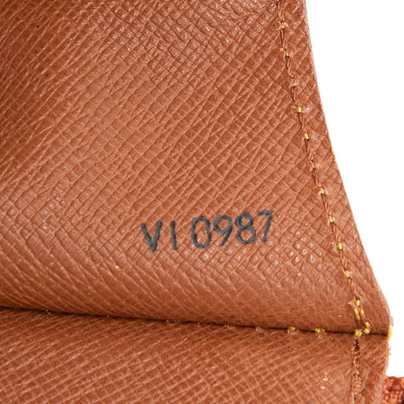 Louis Vuitton Epi Poche Document Clutch Cipango Gold Brown Leather — view 6