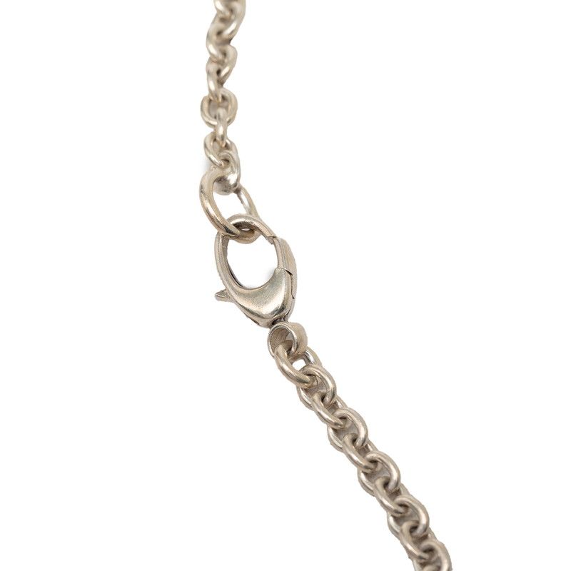 Gucci Interlocking Chain Pendant Silver — view 4