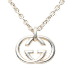 Gucci Interlocking Chain Pendant Silver