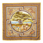 Hermes Carre 90 Sous le Cedre Under the Himalayan Cedar Scarf Large Multicolor