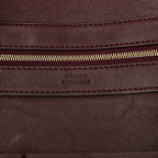 Celine Cabas Phantom Tote Wine Red Bordeaux Navy Leather Suede — view 5