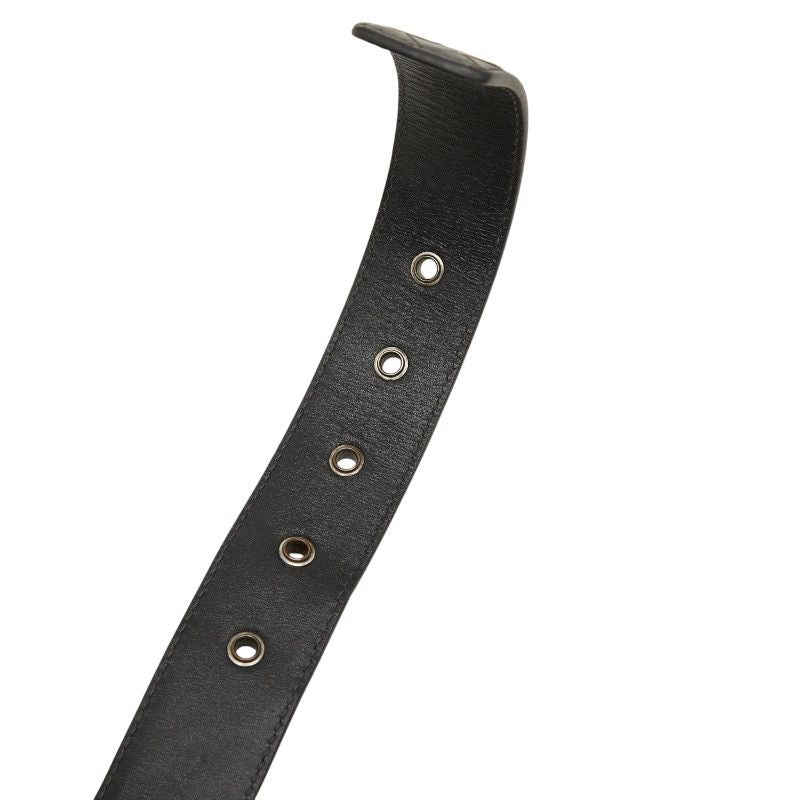 Bottega Veneta Intrecciato Belt 95 33 Black Leather — view 6