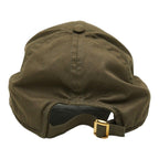 Celine Triomphe Logo Baseball Cap M Khaki Cotton Polyester — view 3