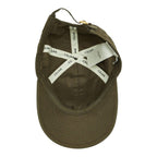 Celine Triomphe Logo Baseball Cap M Khaki Cotton Polyester — view 4