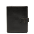 Hermes Bearn Compact Bifold Wallet Black Calf