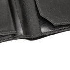 Hermes Bearn Compact Bifold Wallet Black Calf — view 8