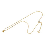 Dior CD Logo Chain Pendant Gold Plated Rhinestone — view 4