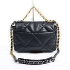 Chanel Bag Handbag Navy — view 3