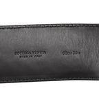 Bottega Veneta Intrecciato Belt 95 38 Black Leather — view 8