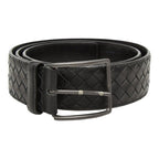 Bottega Veneta Intrecciato Belt 95 38 Black Leather