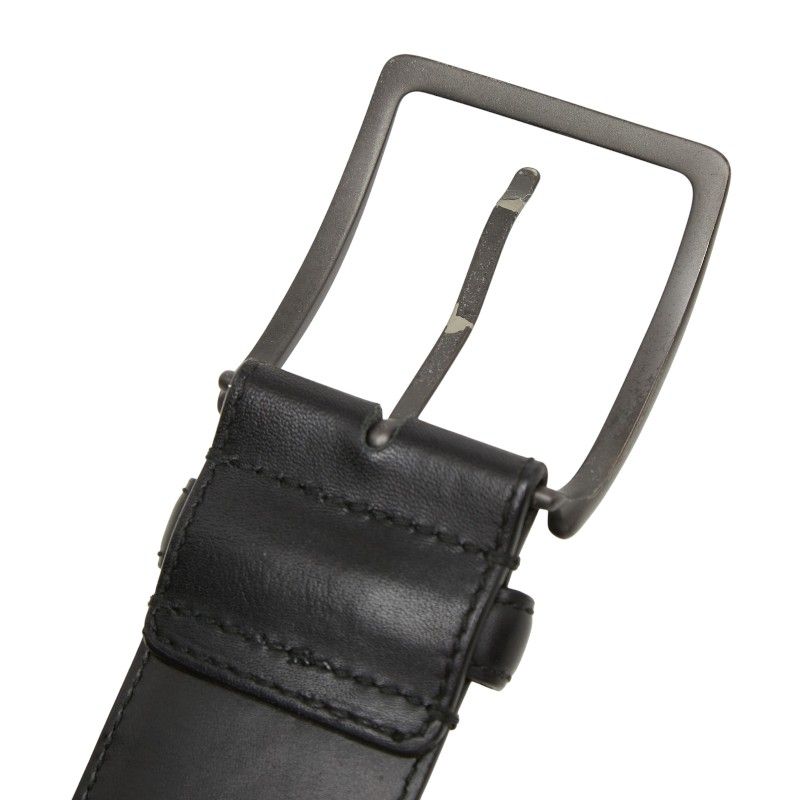 Bottega Veneta Intrecciato Belt 95 38 Black Leather — view 5