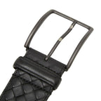 Bottega Veneta Intrecciato Belt 95 38 Black Leather — view 4