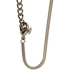 Chanel Camellia CC Logo Chain Necklace Gold Black Plated Faux Pearl Rhinestone — view 5