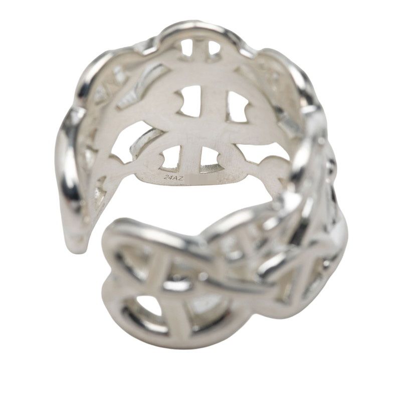 Hermes Chaine D'ancre GM Ring 55 Silver — view 5