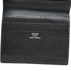Hermes Evelyne Card Case Black Chevre — view 5
