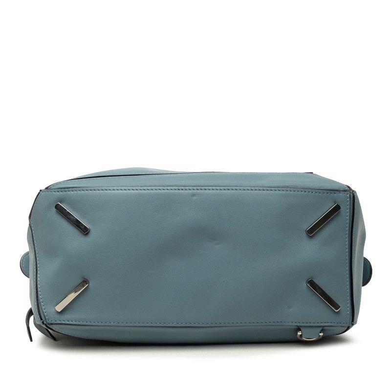 Loewe Anagram Puzzle 2-Way Shoulder Bag Blue Leather — view 3