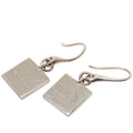 Gucci Square Swing Earrings Silver