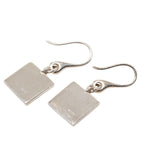 Gucci Square Swing Earrings Silver — view 2