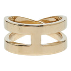 Hermes Ribbon Scarf Ring Gold Plated — view 2