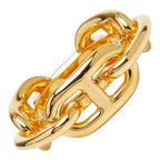 Hermes Chaine D'ancre Legato Scarf Ring Gold Plated