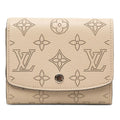 Louis Vuitton Monogram Mahina Portefeuille Iris Compact Bifold Wallet Galle