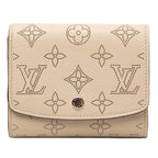 Louis Vuitton Monogram Mahina Portefeuille Iris Compact Bifold Wallet Galle