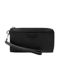 Louis Vuitton Epi Zippy Dragonne L-shaped Zipper Wallet Noir Black Leather