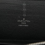 Louis Vuitton Epi Zippy Dragonne L-shaped Zipper Wallet Noir Black Leather — view 5