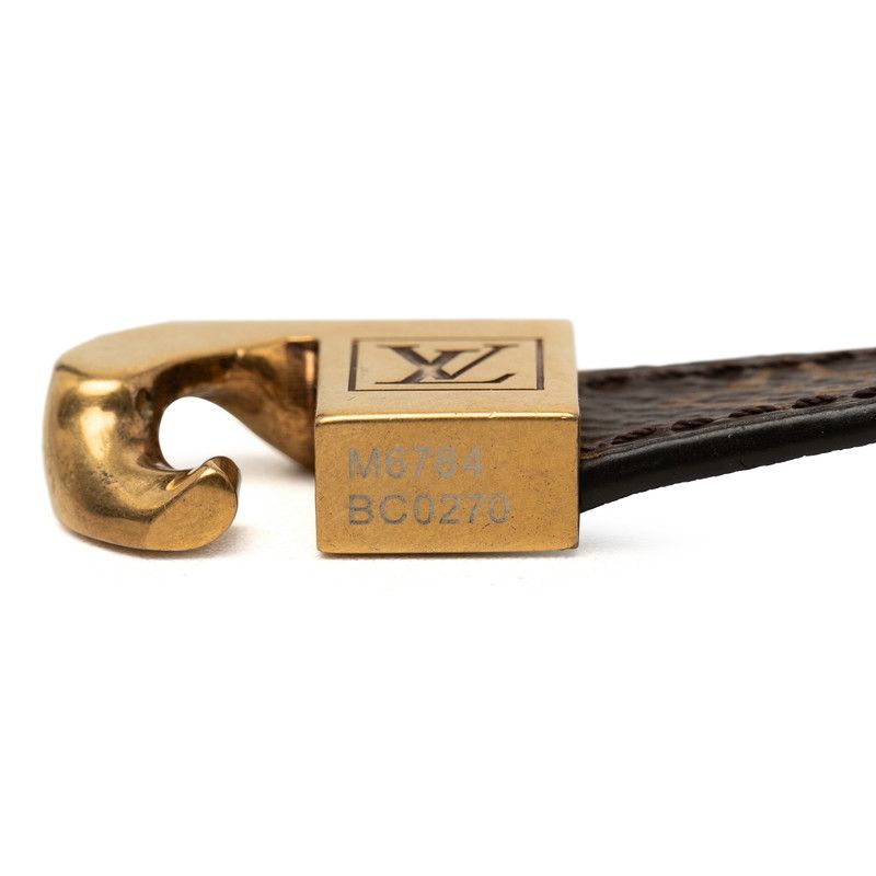 Louis Vuitton Monogram Bracelet Mono Chain Brown Gold Plated — view 4