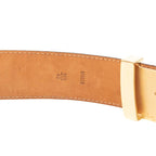 Louis Vuitton Monogram Ceinture Initial Belt 100 40 Brown Gold — view 4
