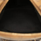 Louis Vuitton Monogram Reverse Palm Springs Backpack Mini Brown Black Leather — view 4