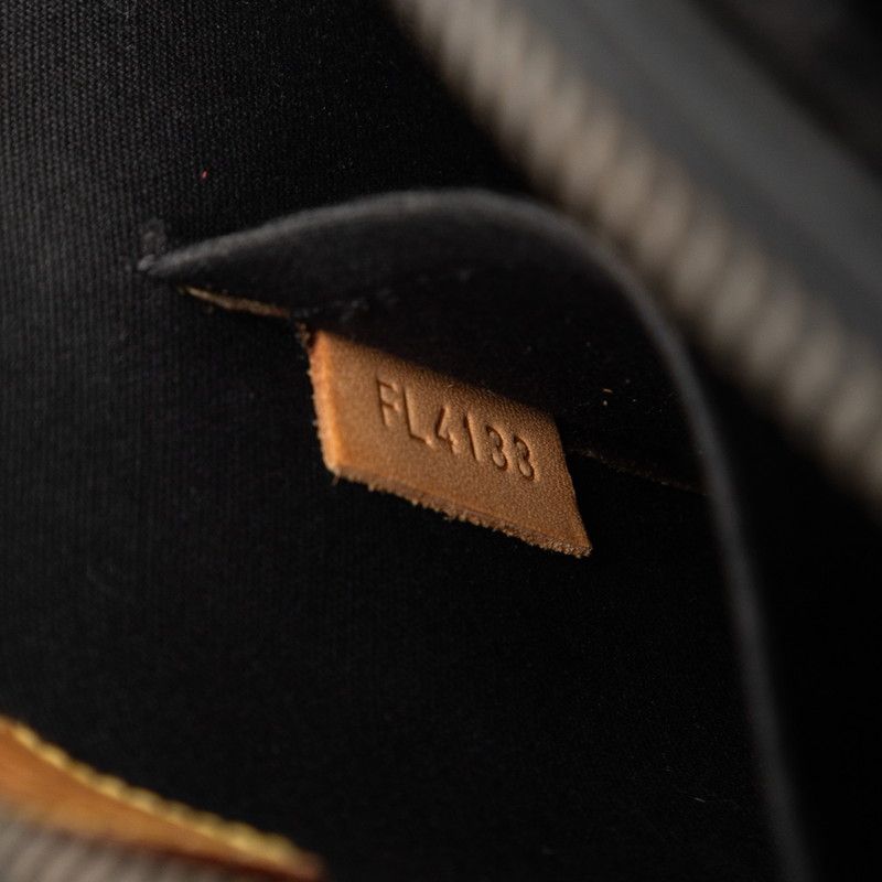 Louis Vuitton Monogram Vernis Alma BB 2-Way Shoulder Bag Noir Manietic Black — view 6