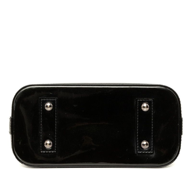 Louis Vuitton Monogram Vernis Alma BB 2-Way Shoulder Bag Noir Manietic Black — view 3