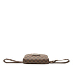 Louis Vuitton Damier Bumbag Brooklyn Belt Bag Brown Leather — view 3