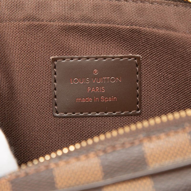 Louis Vuitton Damier Bumbag Brooklyn Belt Bag Brown Leather — view 5