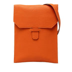Hermes Amelie Crossbody Shoulder Bag Orange Togo