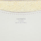 Hermes in the Loop 18 Handbag Jaune Milton Light Yellow Silver Taurillon — view 5