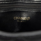 Chanel Quilted CC Logo Reissue Tote Black Caviar Leather — view 5